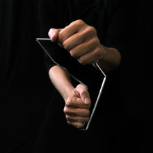 Load image into Gallery viewer, detail of the black star necklace