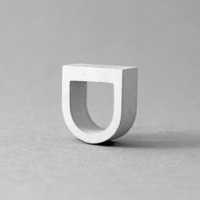 Load image into Gallery viewer, Ark Concrete ring Detail, second point of view