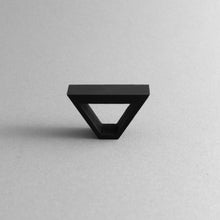 Load image into Gallery viewer, Detail of the Black Asteroid ring