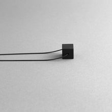 Load image into Gallery viewer, Detail of Black MODULOUNO necklace