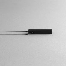 Load image into Gallery viewer, Detail of Black MODULOQUATTRO necklace