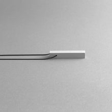 Load image into Gallery viewer, Detail of Grey MODULOQUATTRO necklace