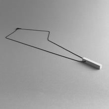 Load image into Gallery viewer, Detail of Grey MODULOQUATTRO necklace