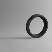 Load image into Gallery viewer, Detail of the Black Colosseum Bangle