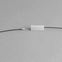 Load image into Gallery viewer, Detail of the Grey Zero Necklace's magnetic chain