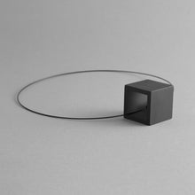 Load image into Gallery viewer, Detail of the Black Zero Necklace