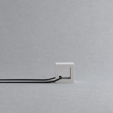 Load image into Gallery viewer, Details of Elemento necklace in grey