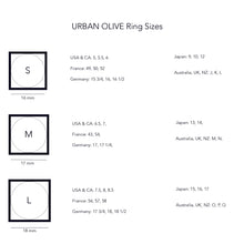 Load image into Gallery viewer, Ring sizes guide