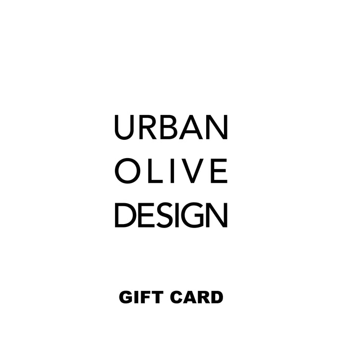 URBAN OLIVE DESIGN - Gift Card