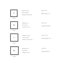 Load image into Gallery viewer, Square ring sizes guide